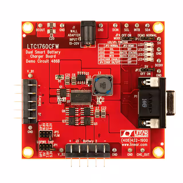 DC486B Analog Devices Inc.  Cartes et kits d'évaluation et de démonstration
